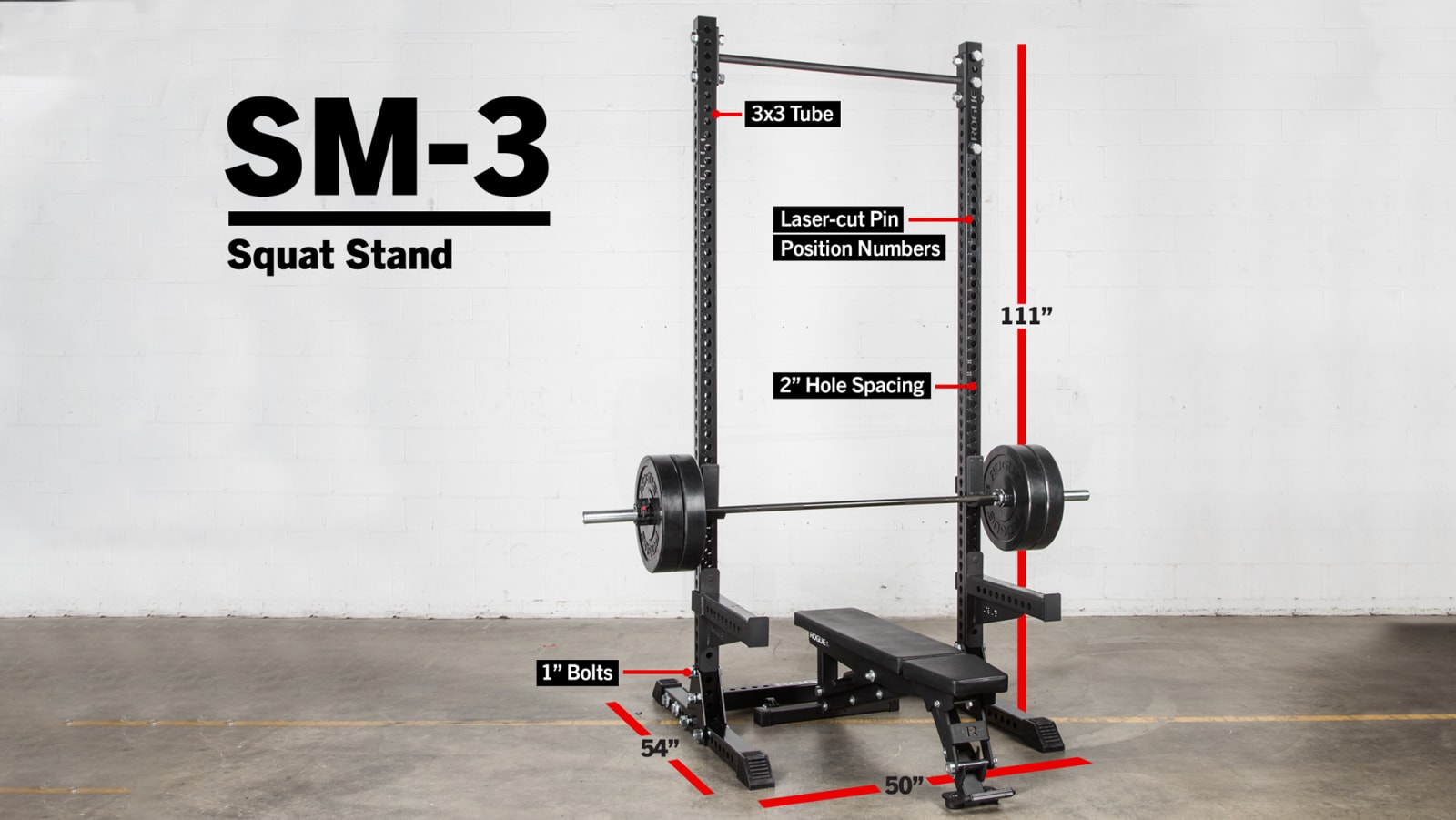 Rogue s3 squat stand deals